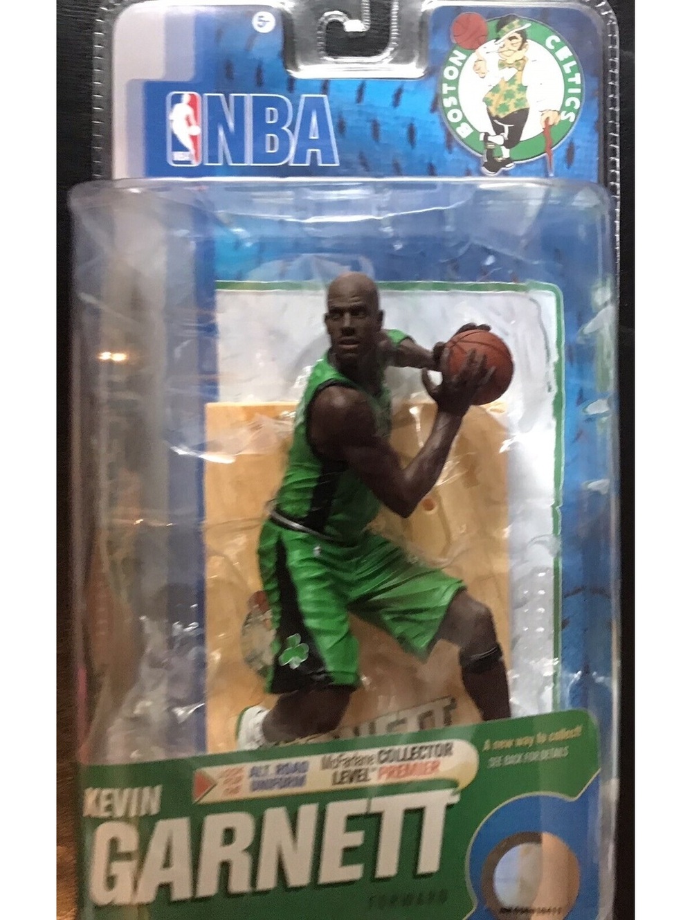 Boston Celtics McFarlane NBA Series 18 Figure | Kevin Garnett | Variant Uniform